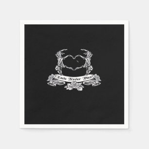 Skeleton Hand Design Pappersservett