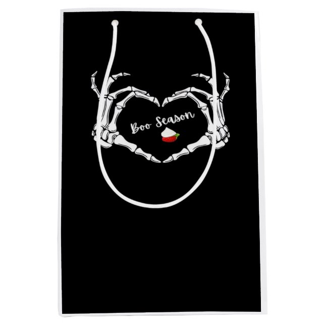 Skeleton Hand Heart Boo Season Classic (Framsidan)