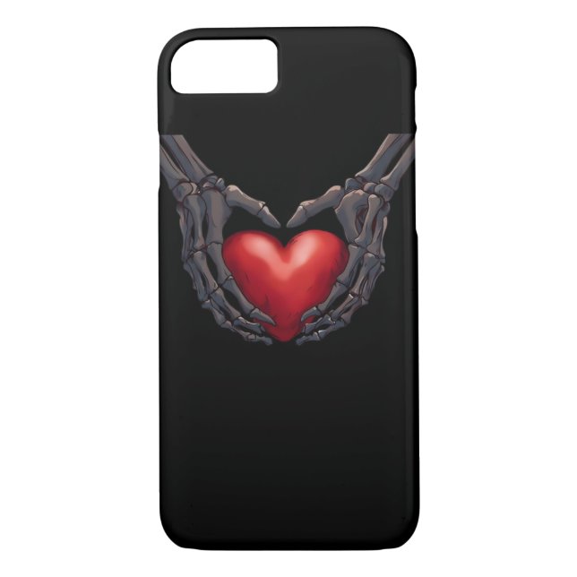 Skeleton Hand Heart Case-Mate iPhone Skal (Baksida)