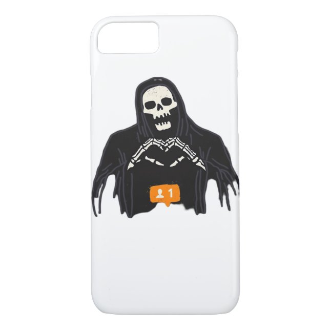 Skeleton Hand Heart Follower Classic Case-Mate iPhone Skal (Baksida)
