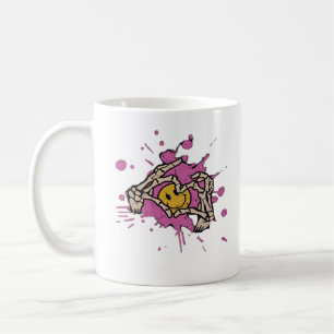 Skeleton Hand Heart Show Classic Kaffemugg