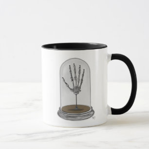 Skeleton Hand i Bell Burk 2 Mugg