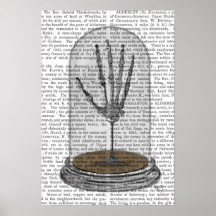 Skeleton Hand i Bell Burk Poster