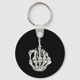Skeleton Hand Mitten Finger för off Vintage Skull Nyckelring