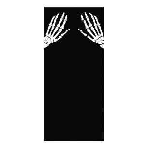 Skeleton-handben Reklamkort