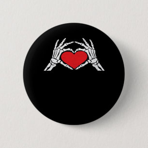 Skeleton Händer A Red Heart Classic Knapp
