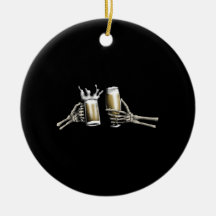 Skeleton Händer Cheering på en