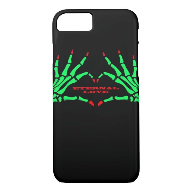 Skeleton Händer - Funny Halloween Case-Mate iPhone Skal (Baksida)