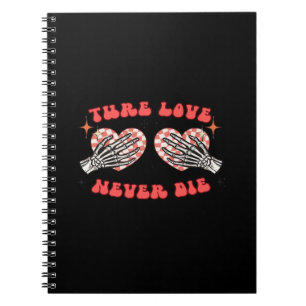 Skeleton Händer Heart Design Classic Anteckningsbok