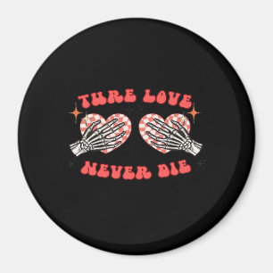 Skeleton Händer Heart Design Classic Magnet