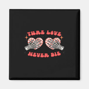 Skeleton Händer Heart Design Classic Magnet