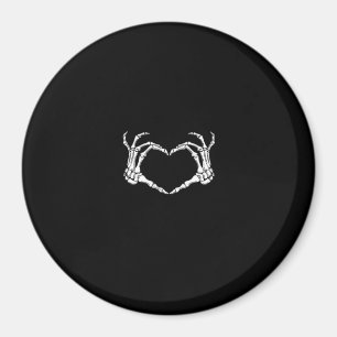 Skeleton Händer Heart-grafik Magnet
