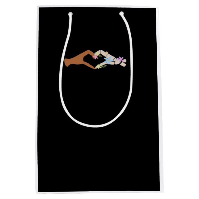 Skeleton Händer Heart Show Basic (Framsidan)