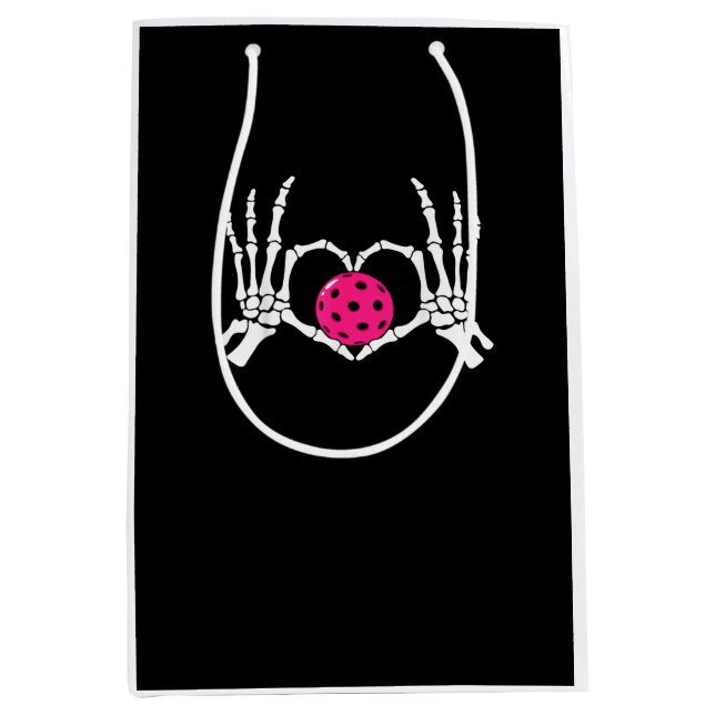 Skeleton Händer Heart Sign Funny Pickle Valentine (Framsidan)