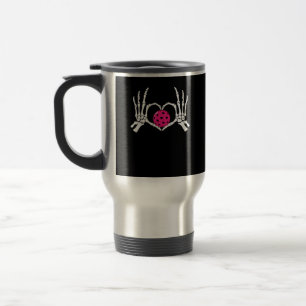 Skeleton Händer Heart Sign Funny Pickle Valentine Resemugg