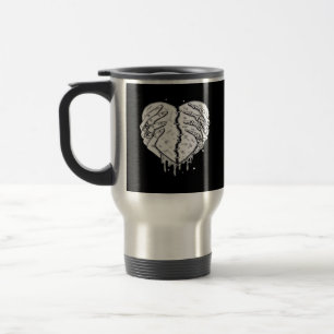Skeleton Händer Hjärtat - Gothic Heart Classic Resemugg