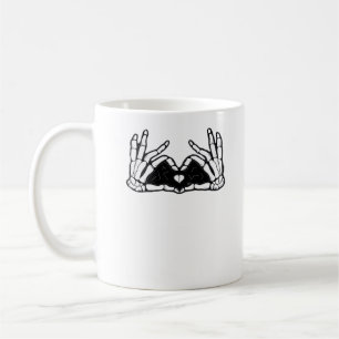 Skeleton Händer Kaffemugg