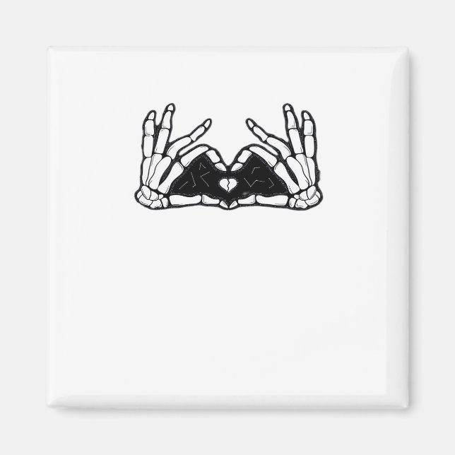 Skeleton Händer Magnet (Framsidan)