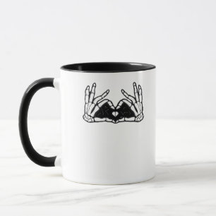 Skeleton Händer Mugg