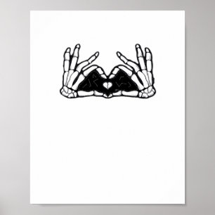 Skeleton Händer Poster