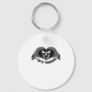 Skeleton Händer Skull, Halloween-design för backgr Nyckelring