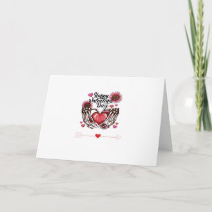 Skeleton Händer Valentines day Classic Kort