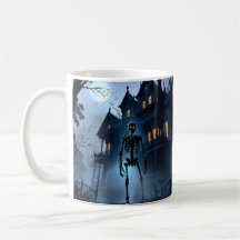 Skeleton Haunted Mansion Mugg - Anime Halloween