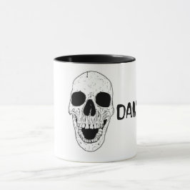 Skeleton Head Mugg