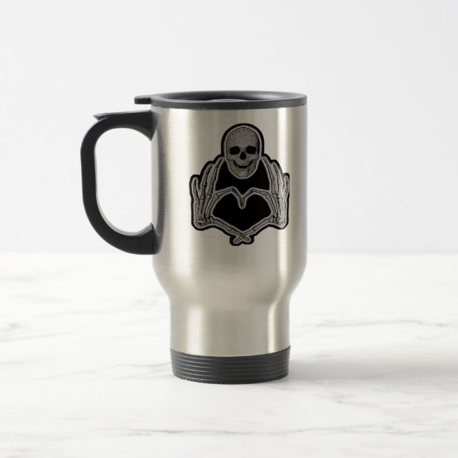 Skeleton Heart Händer Classic Resemugg (Vänster)