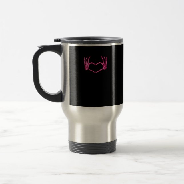 Skeleton Heart Händer Classic Resemugg (Vänster)