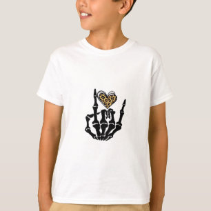 Skeleton Heart Händer Classic T Shirt