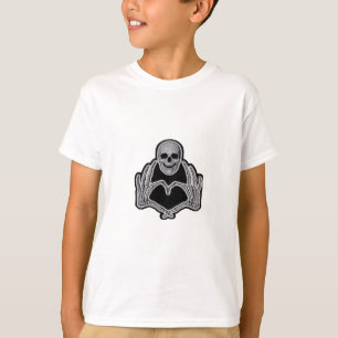 Skeleton Heart Händer Classic T Shirt