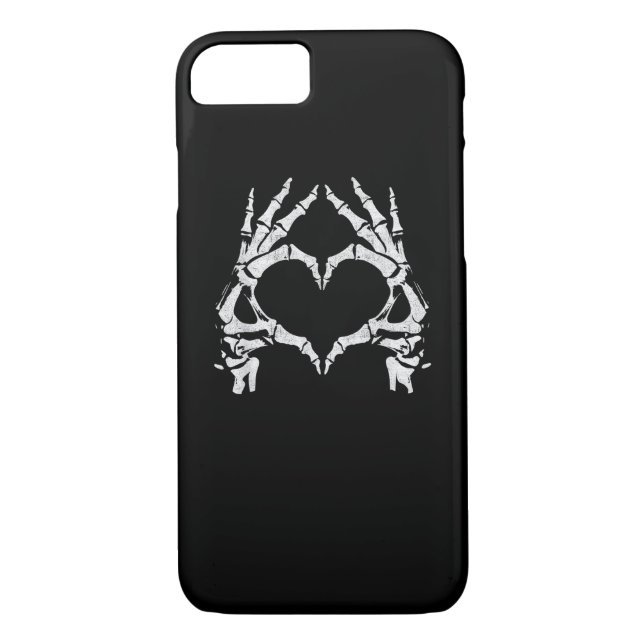 Skeleton Heart Händer - Halloween - Skeleton Hände Case-Mate iPhone Skal (Baksida)