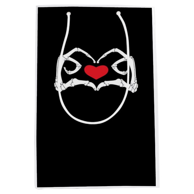 Skeleton Heart och Händer FUNNY (Framsidan)