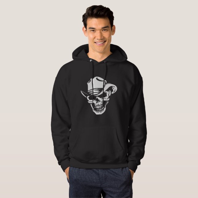 Skeleton Hoodie (Hel framsida)