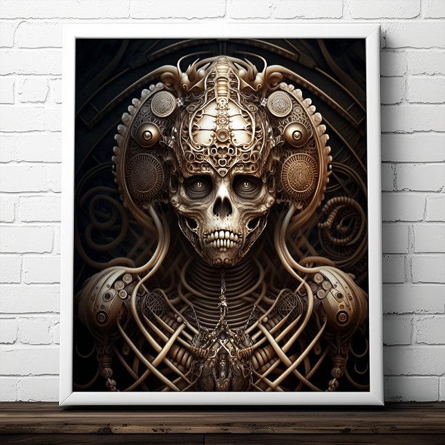 Skeleton Horror Poster (Skapare uppladdad)