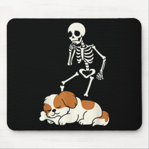 Skeleton Hund Halloween Skeleton Chasing Shih Tzu Musmatta