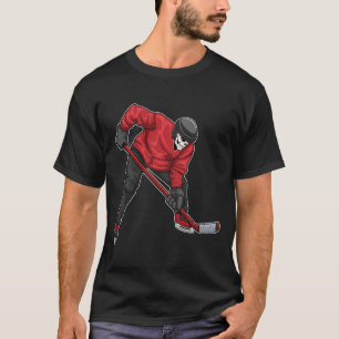 Skeleton Ice hockey Ice hockey stick T Shirt