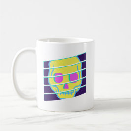 "Skeleton in the Window" (Retro) Kaffemugg