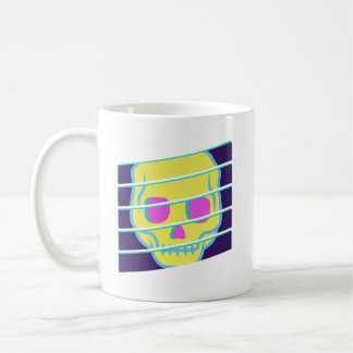 "Skeleton in the Window" (Retro) Kaffemugg