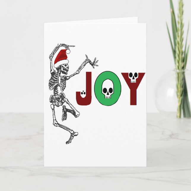 Skeleton Joy Helgkort (Framsida)