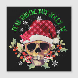 Skeleton Julgran Funny Ugly Julafton Skeletons