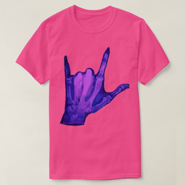 Skeleton Kärlek T Shirt (Design framsida)