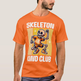 Skeleton Kind Klubb T Shirt
