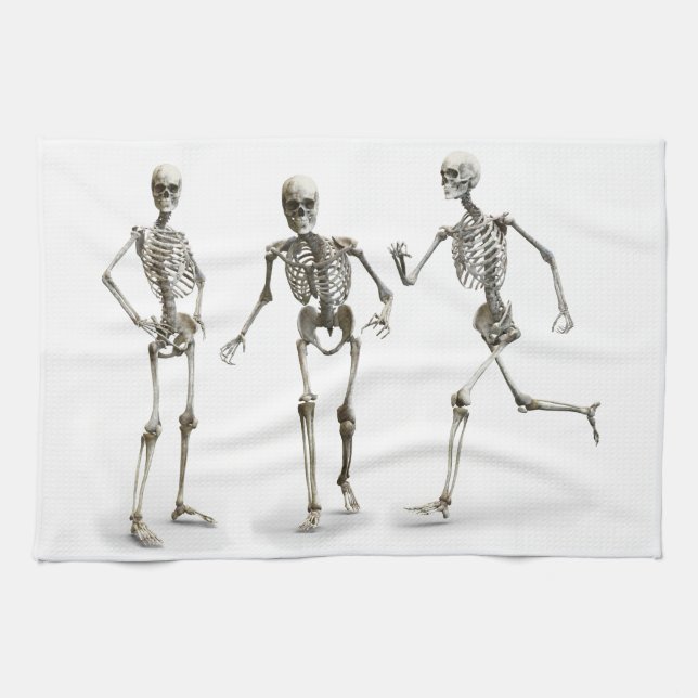 Skeleton Kitchen Towels Kökshandduk (Horisontell)
