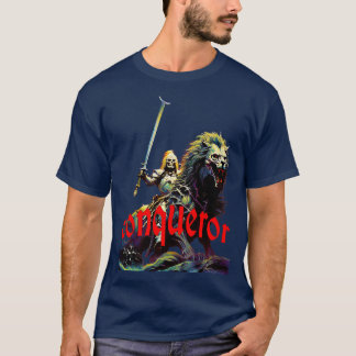 Skeleton Knight Conqueror T Shirt