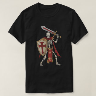 Skeleton Knight T Shirt