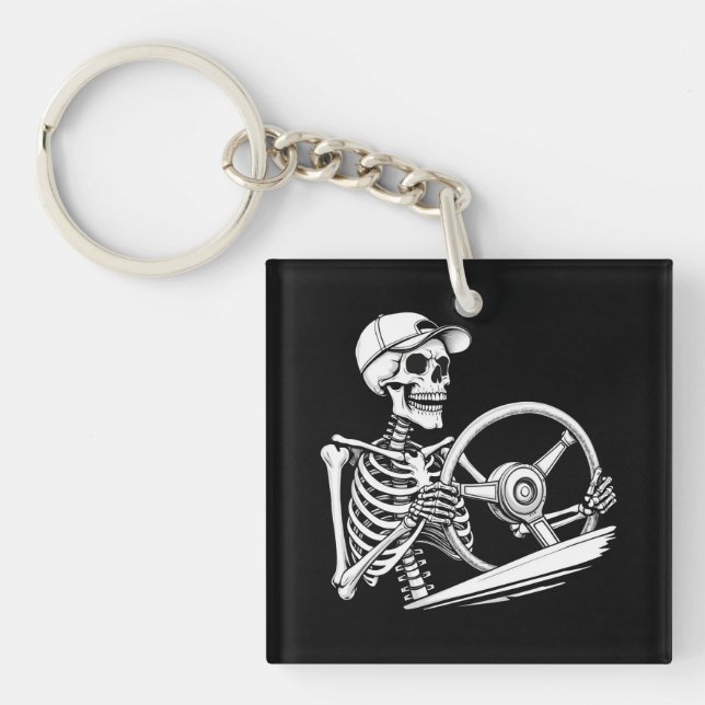 Skeleton Lastbil-drivrutin - Lustigt stort lastbil (Framsidan)