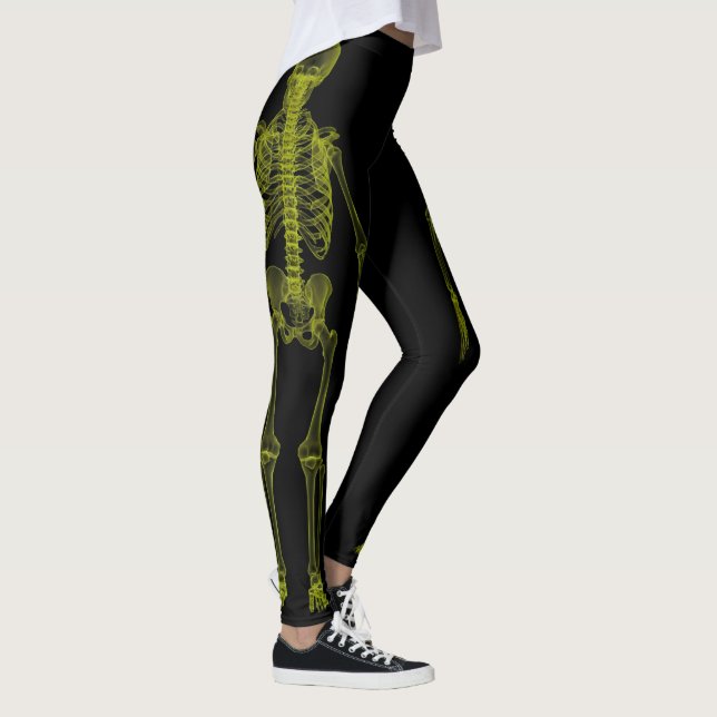Skeleton Leggings (Höger)