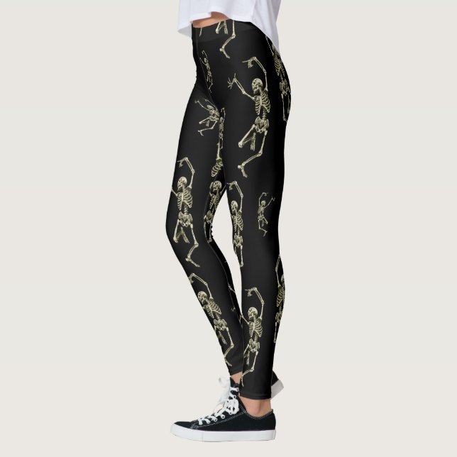 Skeleton Leggings (Vänster)